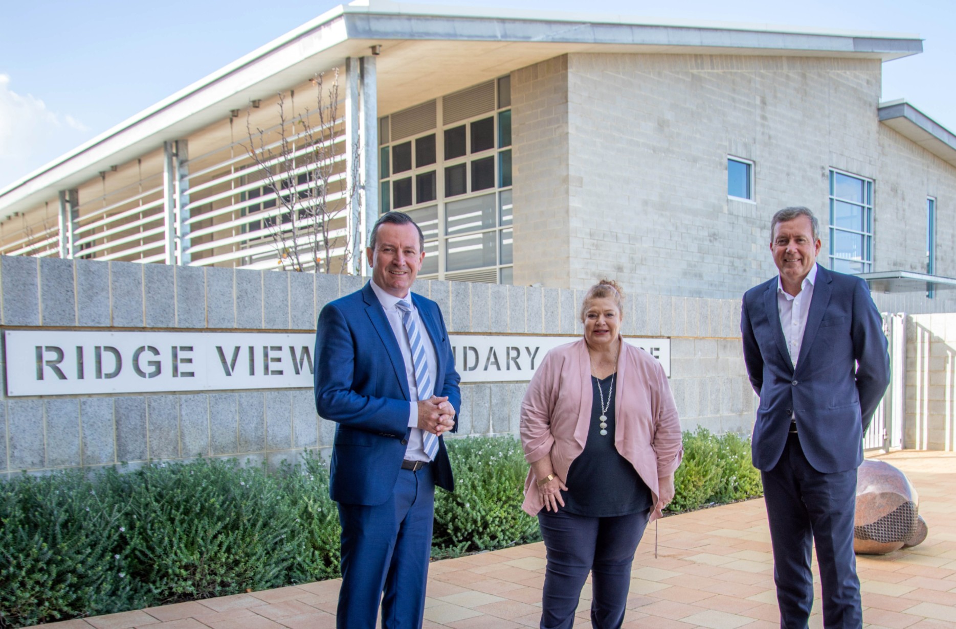 Reece, Mark McGowan and Minister Ellery announce $30 million for Ridge View Secondary College